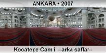 ANKARA Kocatepe Camii  �Arka saflar�