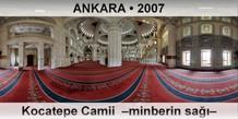 ANKARA Kocatepe Camii  �Minberin sa���