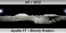 AY Apollo 17  �Shorty Krateri�