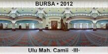 BURSA Ulu Mah. Camii  �III�