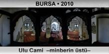 BURSA Ulu Cami  �Minberin �st��