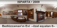ISPARTA Bedi�zzaman'�n Evi  ��zel e�yalar� II�