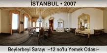 �STANBUL Beylerbeyi Saray�  �12 no'lu Yemek Odas��