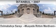�STANBUL Dolmabah�e Saray�  �Muayede R�ht�m Merdiveni�