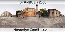 �STANBUL Nusretiye Camii  �Avlu�