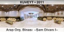 KUVEYT Arap Org. Binas�  ��am Divan� I�