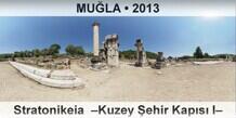 MU�LA Stratonikeia  �Kuzey �ehir Kap�s� I�
