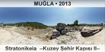 MU�LA Stratonikeia  �Kuzey �ehir Kap�s� II�