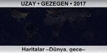 UZAY � GEZEGEN Haritalar �D�nya, gece�