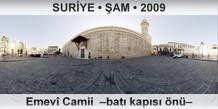 SUR�YE � �AM Emev� Camii  �Bat� kap�s� �n��