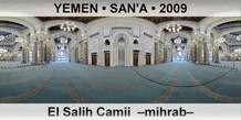YEMEN � SAN'A El Salih Camii  �Mihrab�