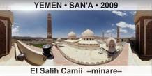 YEMEN � SAN'A El Salih Camii  �Minare�