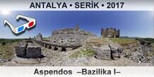ANTALYA � SER�K Aspendos  �Bazilika I�