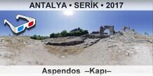 ANTALYA � SER�K Aspendos  �Kap��