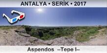 ANTALYA � SER�K Aspendos  �Tepe I�